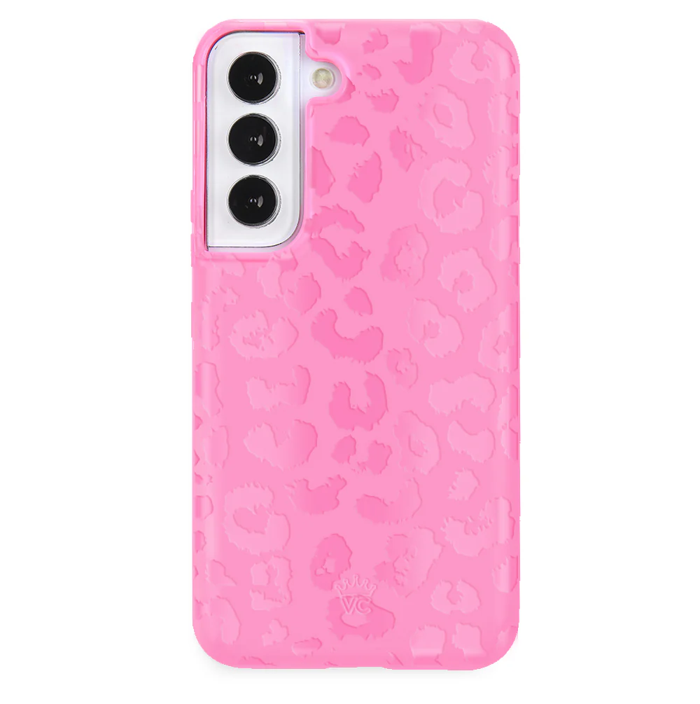 Hot Pink Leopard Samsung Case - Image 57