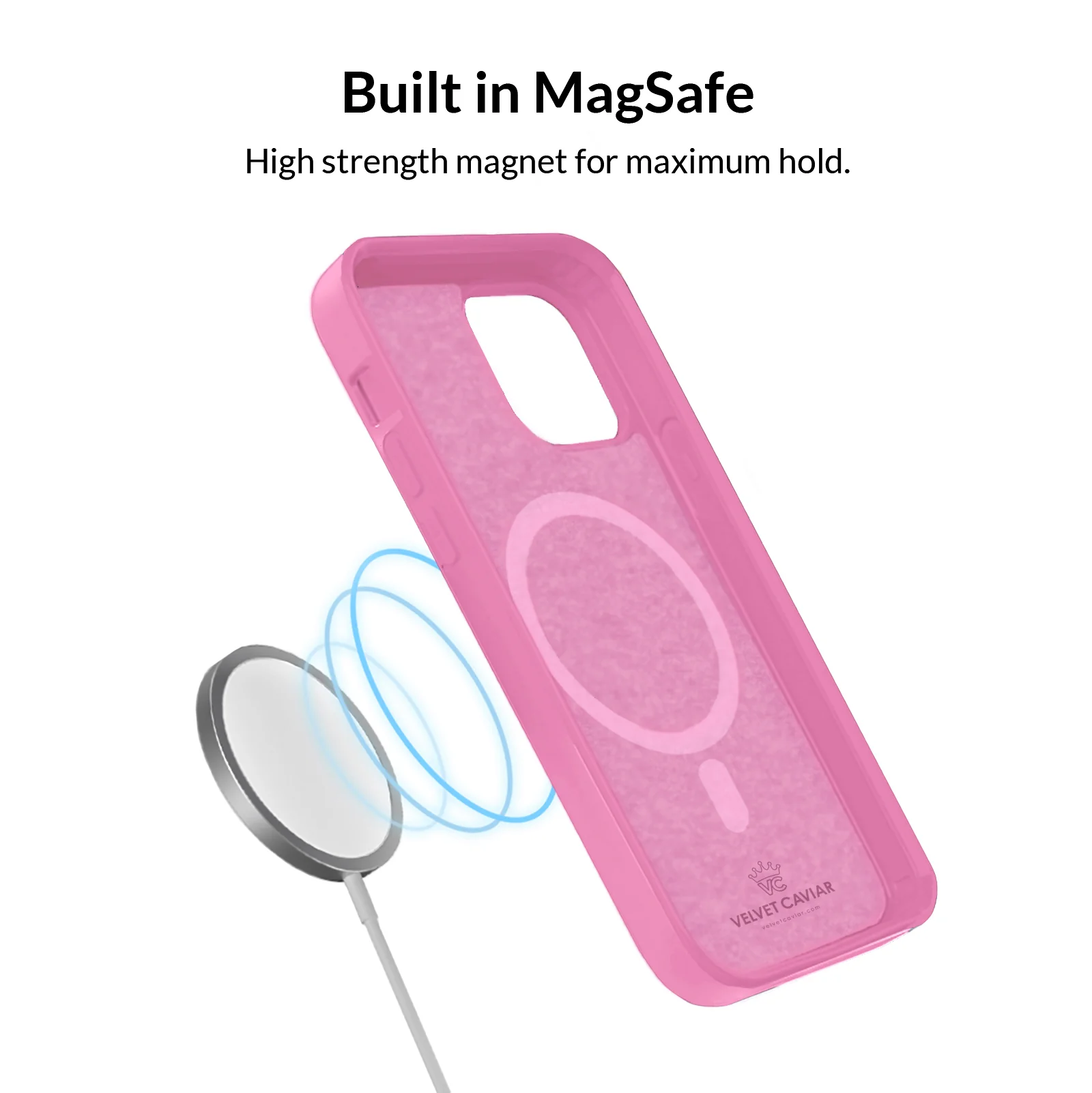 Silicone Hot Pink iPhone Case - Image 47