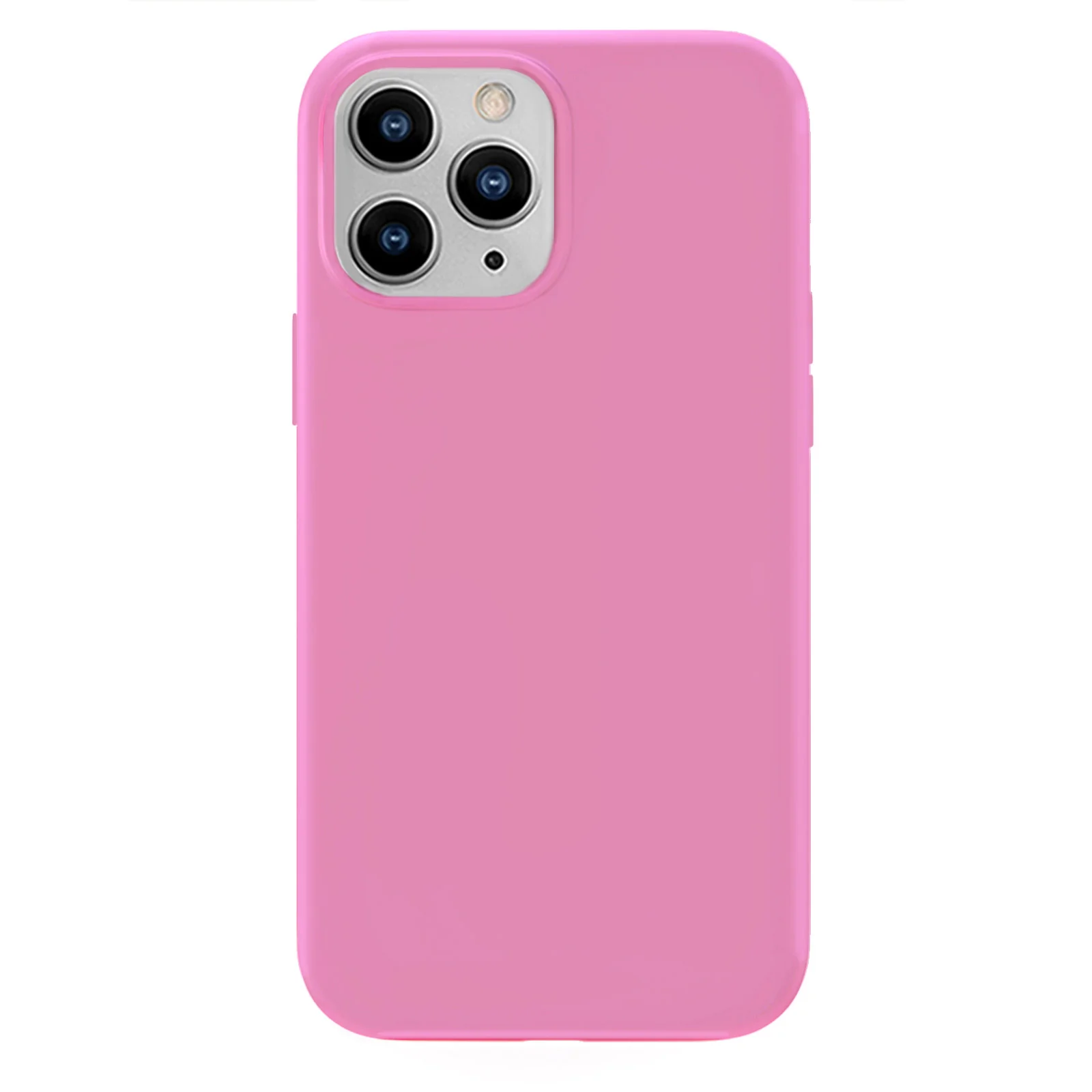 Silicone Hot Pink iPhone Case - Image 69