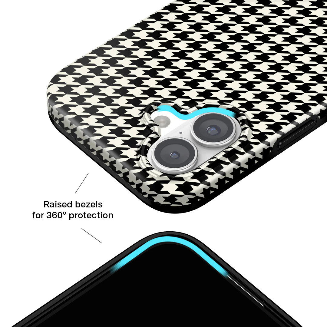 Houndstooth iPhone Case - Image 33
