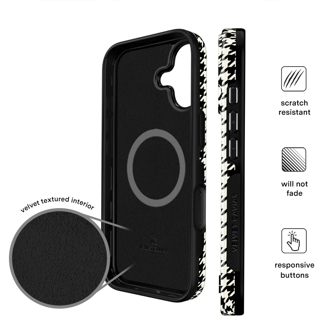 Houndstooth iPhone Case - Image 35
