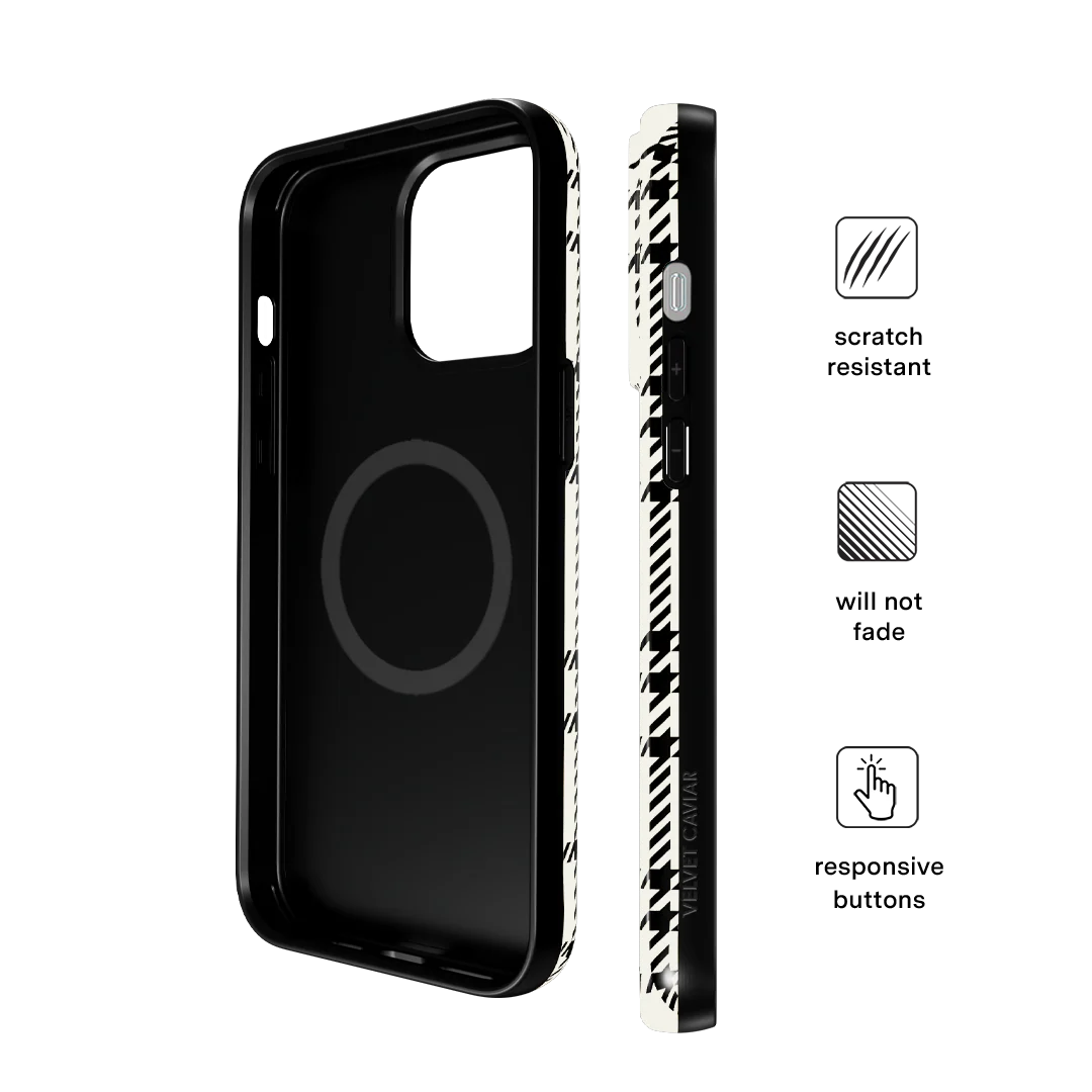 Houndstooth Sweater iPhone Case - Image 84