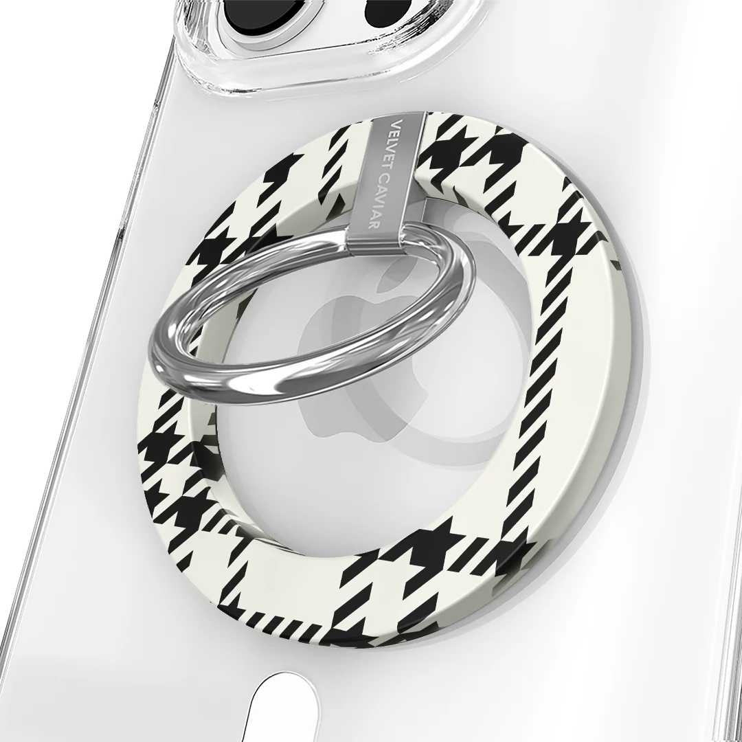 Houndstooth Sweater MagSafe Grip Ring