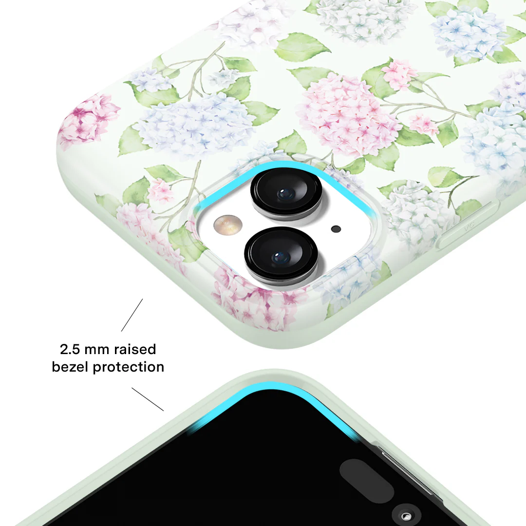 Hydrangea Floral iPhone Case - Image 37