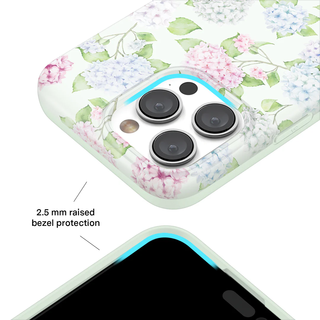Hydrangea Floral iPhone Case - Image 67
