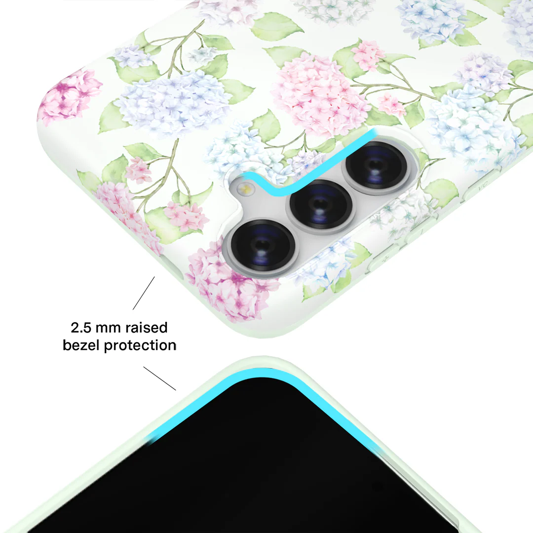 Hydrangea Floral Samsung Case - Image 17