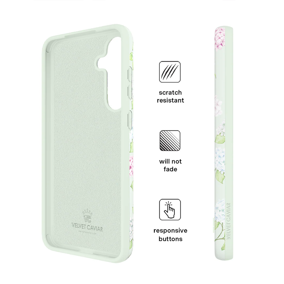 Hydrangea Floral Samsung Case - Image 20