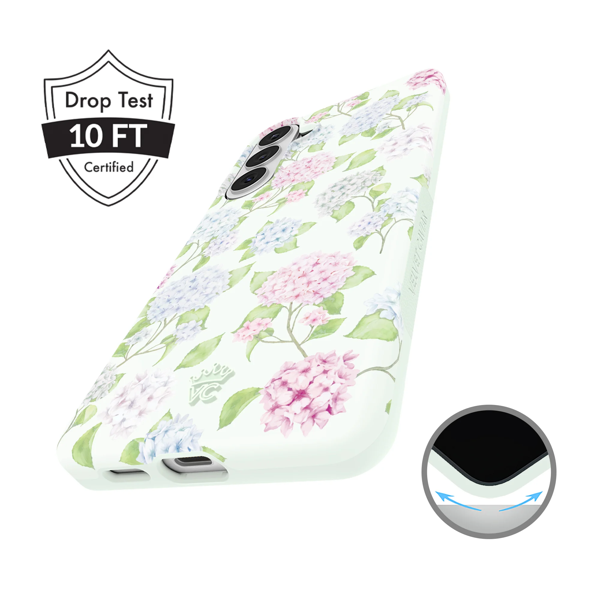 Hydrangea Floral Samsung Case - Image 72