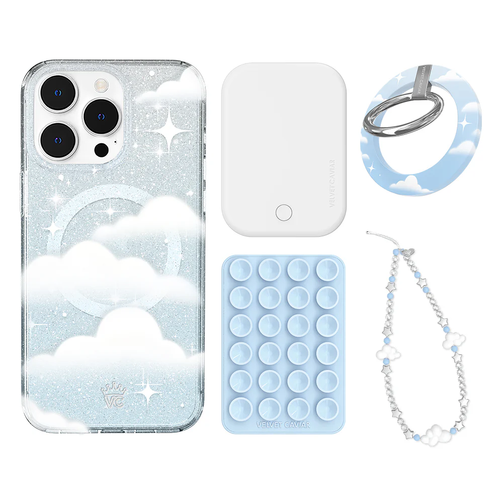 In The Clouds Stardust iPhone Bundle Set - Grip - Image 15