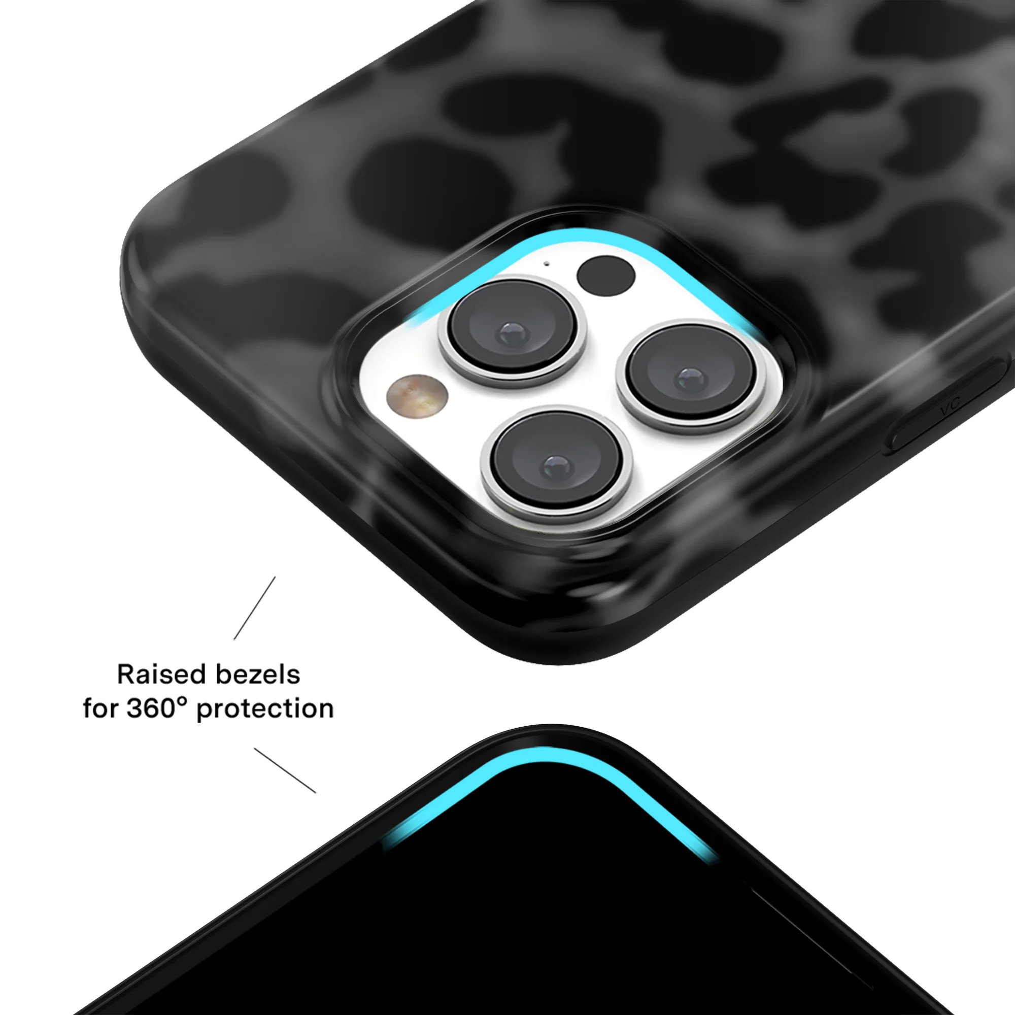 It Girl Black Leopard iPhone Case - Image 68