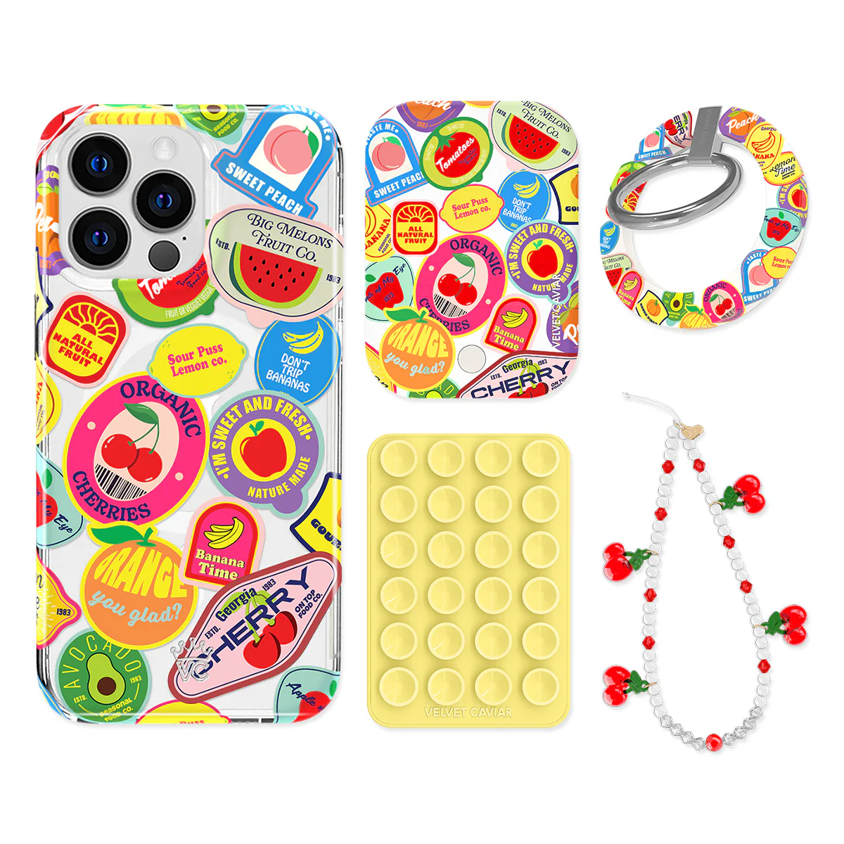 Juicy Fruits iPhone Bundle Set - Grip - Image 11