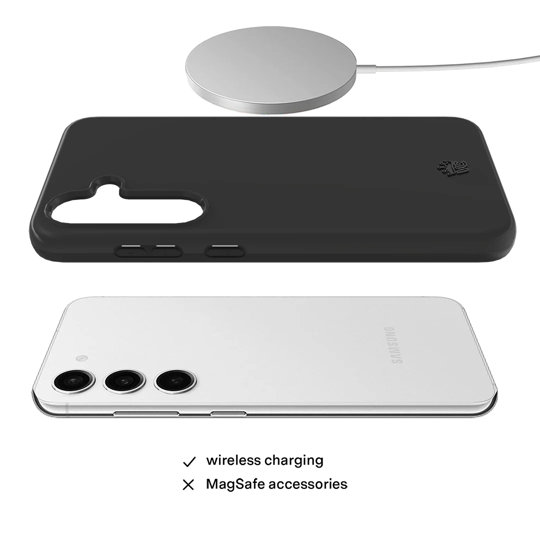 Just Black Samsung Case - Image 3