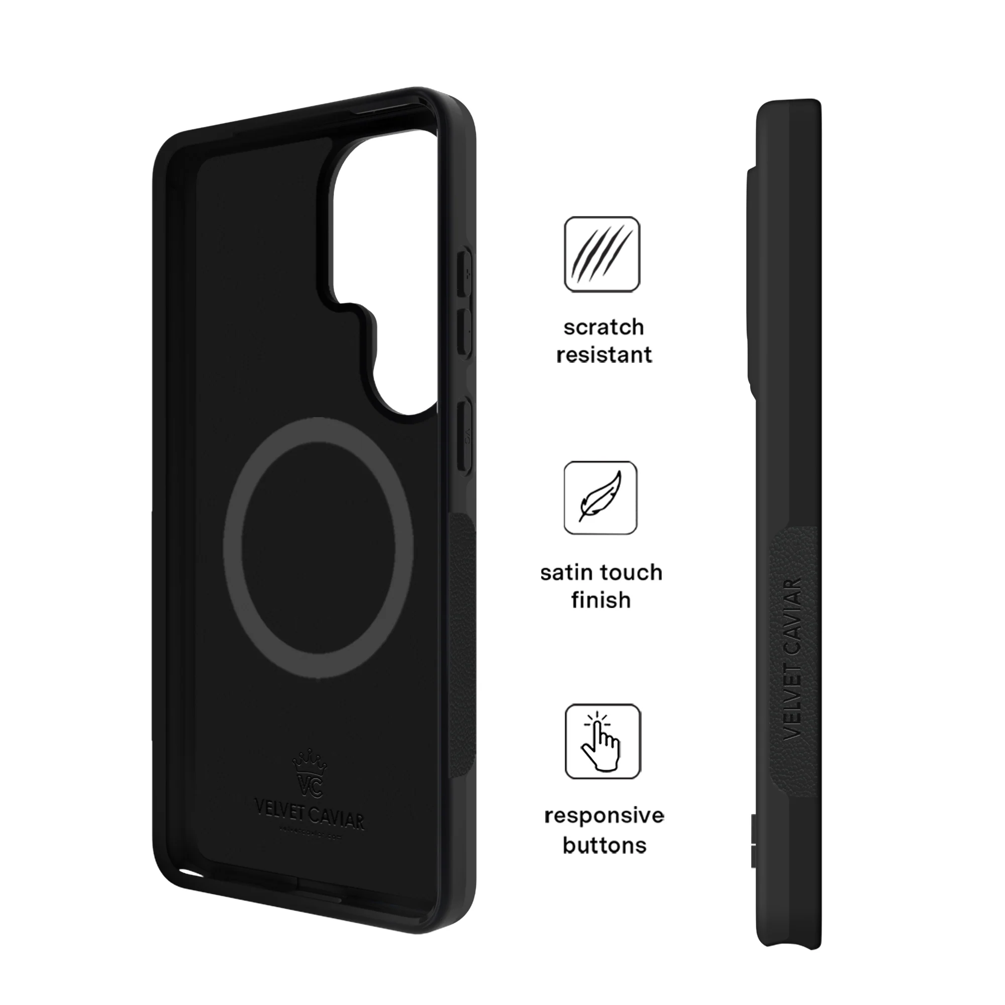 Just Black Samsung Case - Image 61