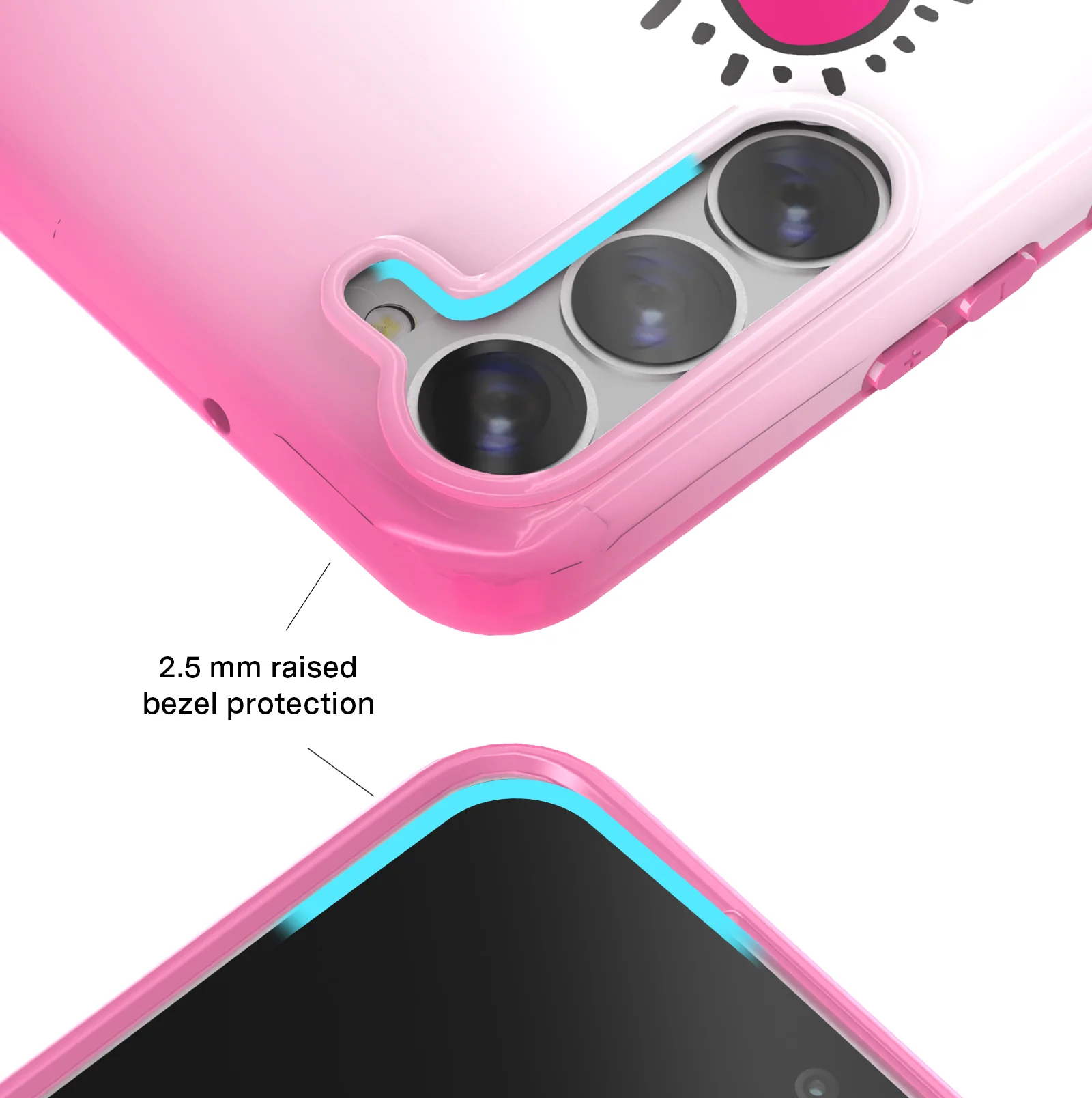Keith Haring Pink Heart Samsung Case - Image 9