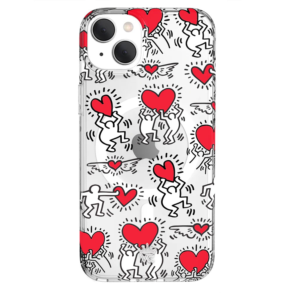 Keith Haring Heart-ist iPhone Case - Image 19