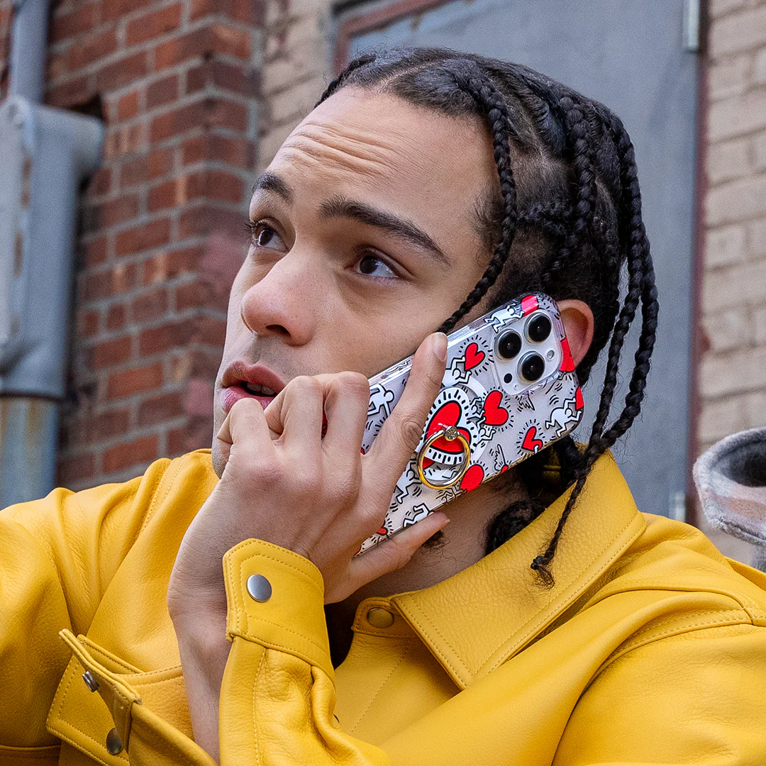 Keith Haring Heart-ist iPhone Case - Image 62