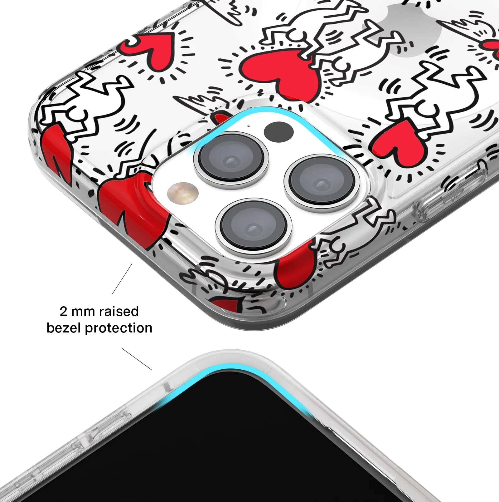 Keith Haring Heart-ist iPhone Case - Image 69