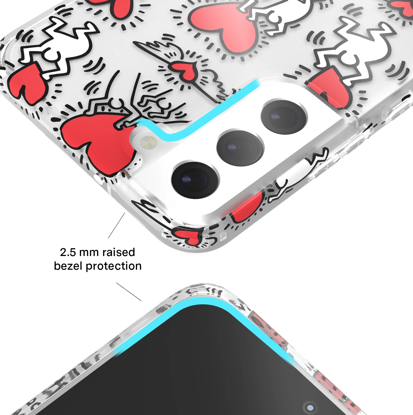 Keith Haring Heart-ist Samsung Case - Image 27