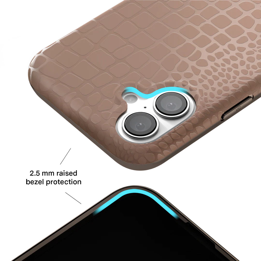 Khaki Croc iPhone Case - Image 117