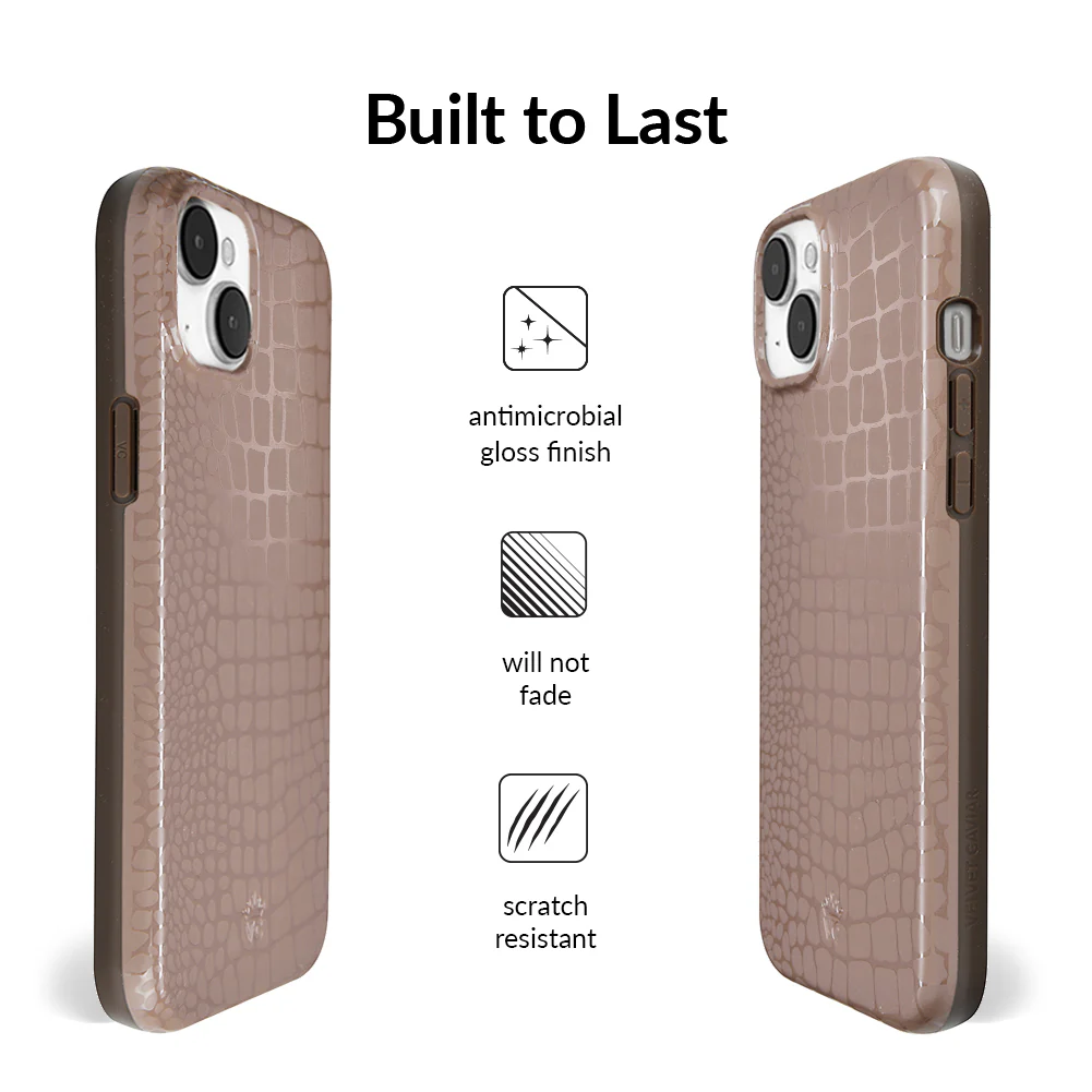 Khaki Croc iPhone Case - Image 17