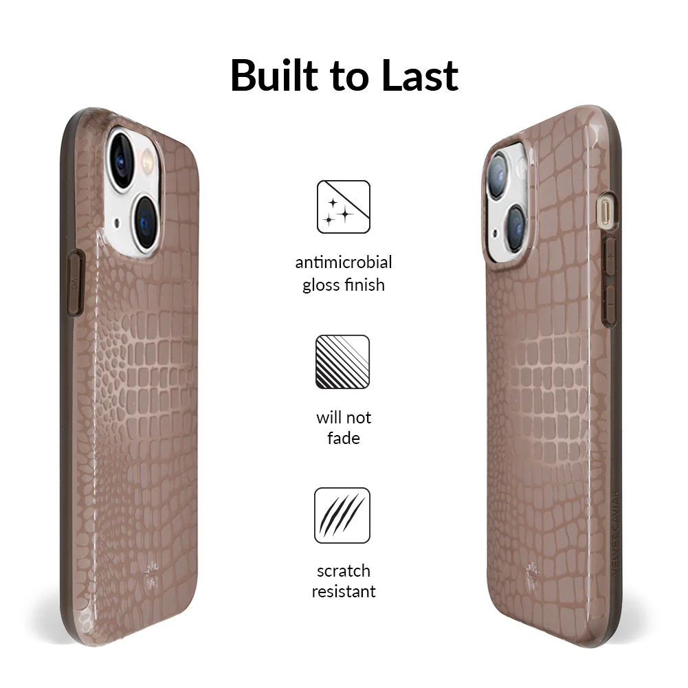 Khaki Croc iPhone Case - Image 29