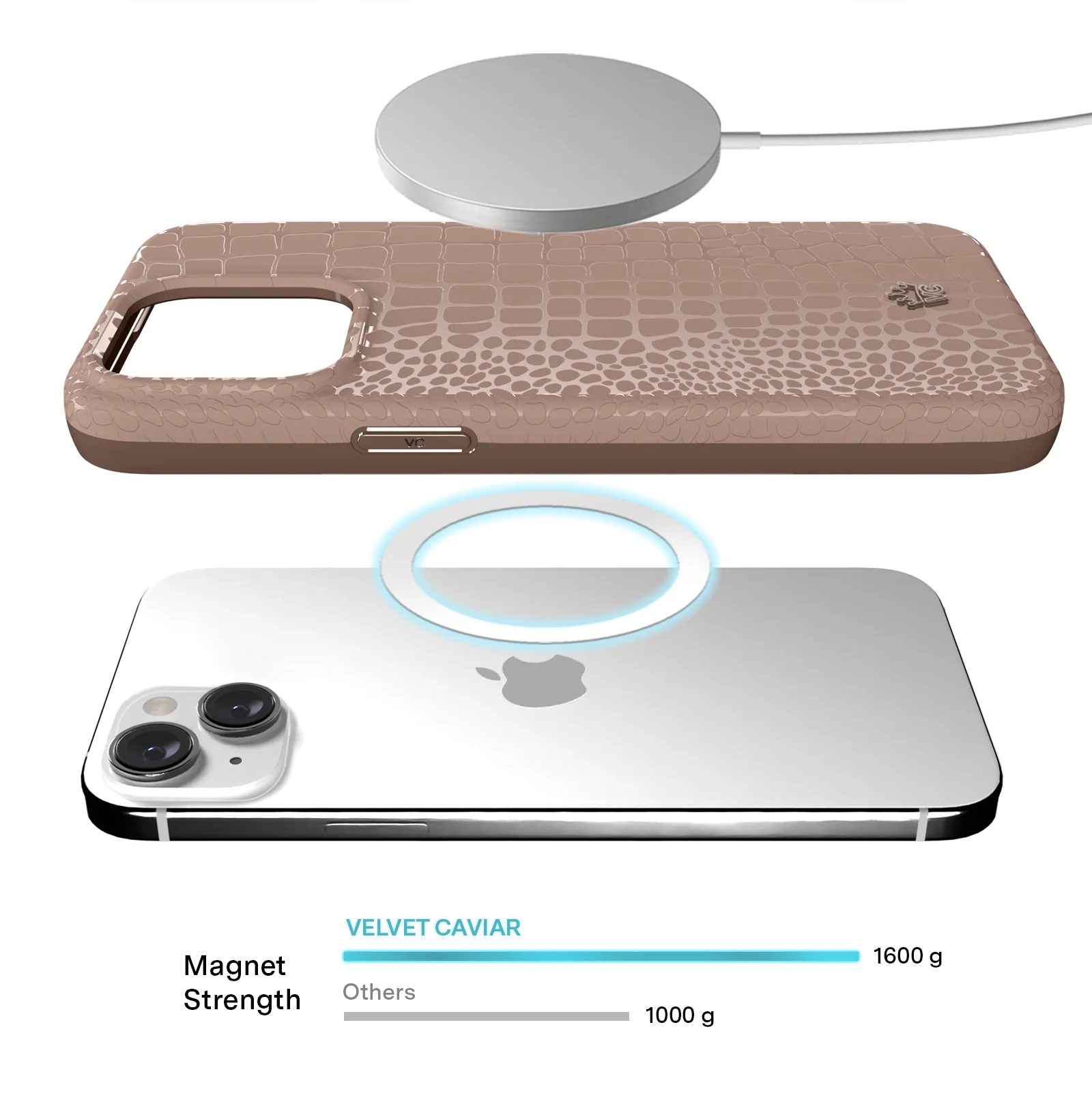 Khaki Croc iPhone Case - Image 94