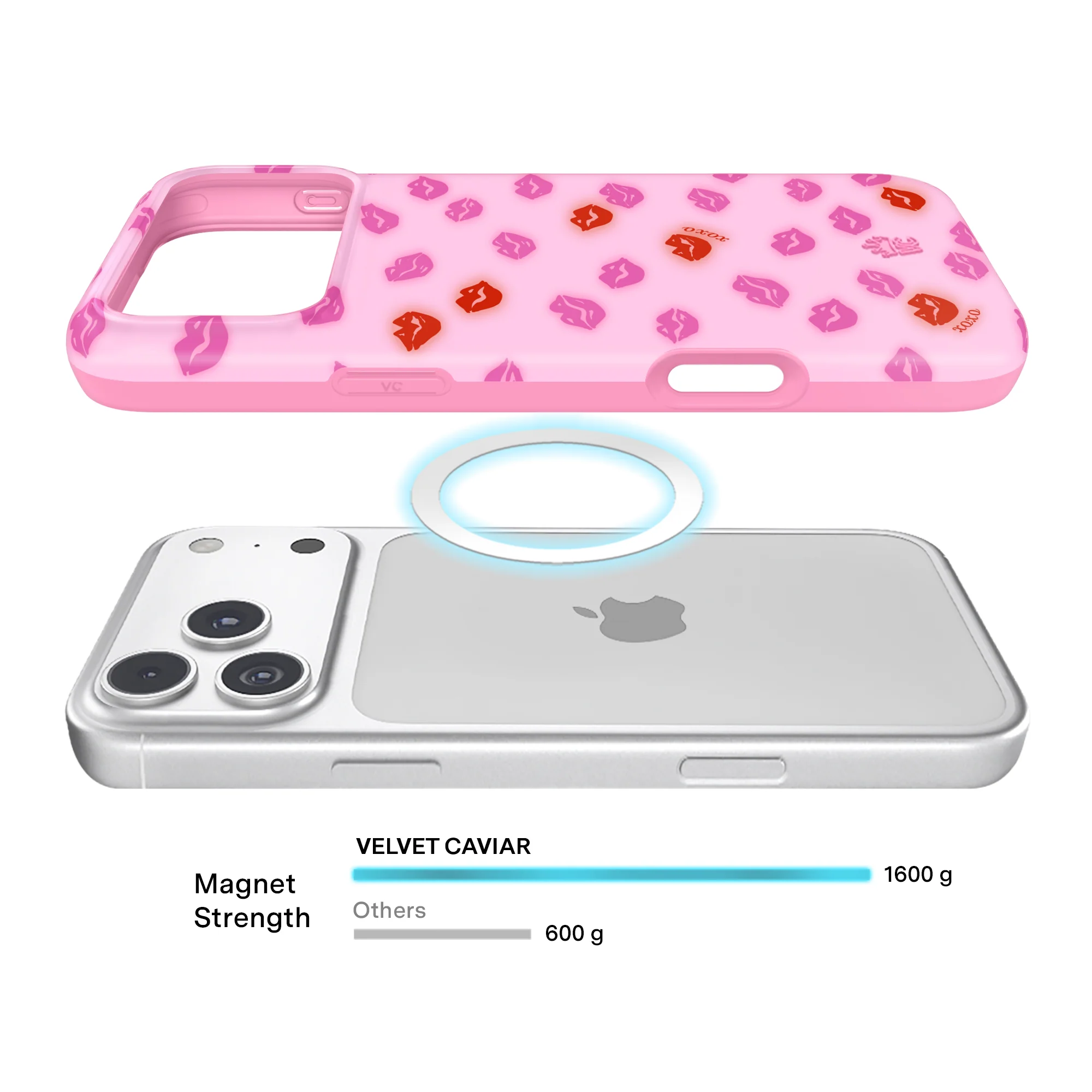 Kiss Kiss iPhone Case - Image 4