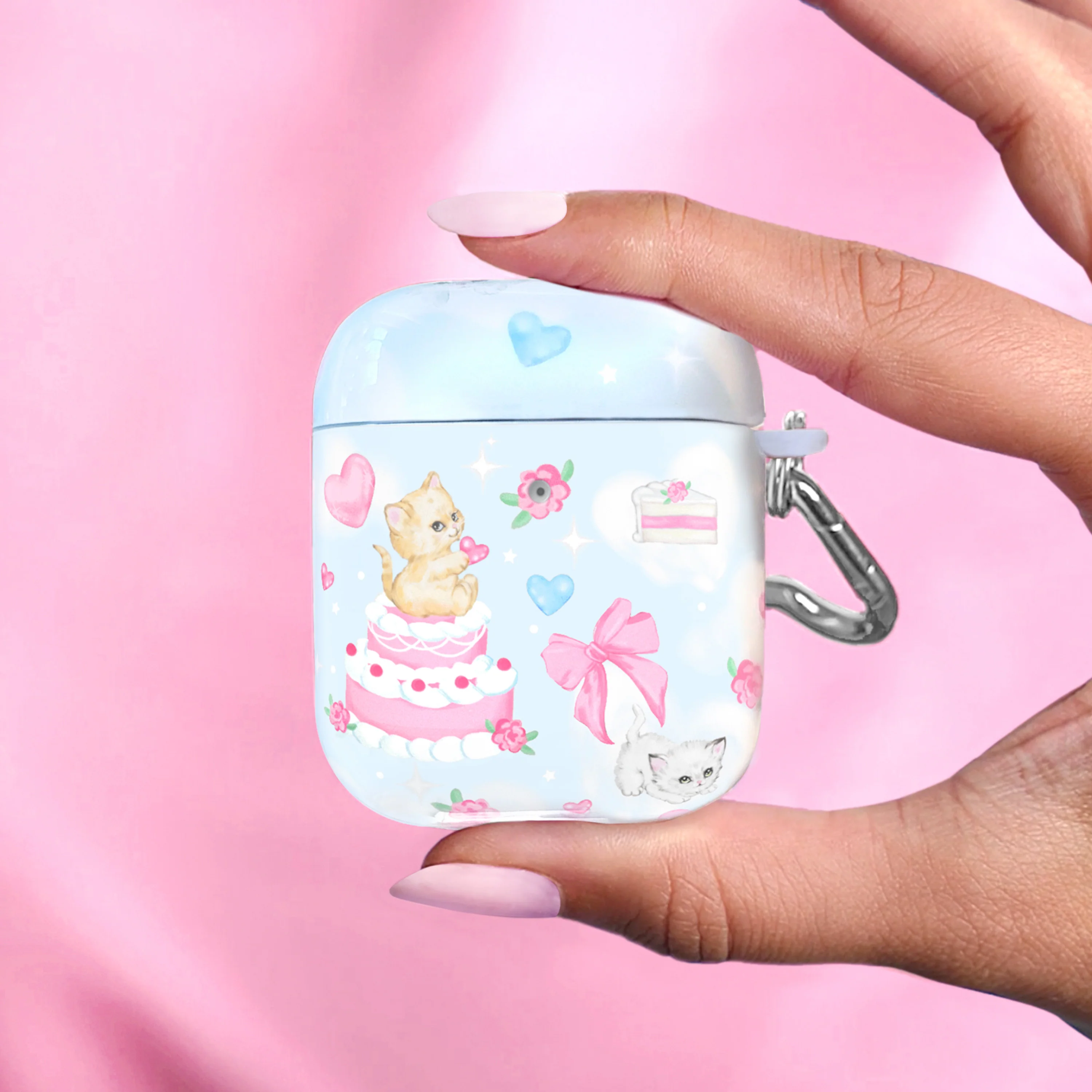 Kitten Kisses AirPod Case - Image 7