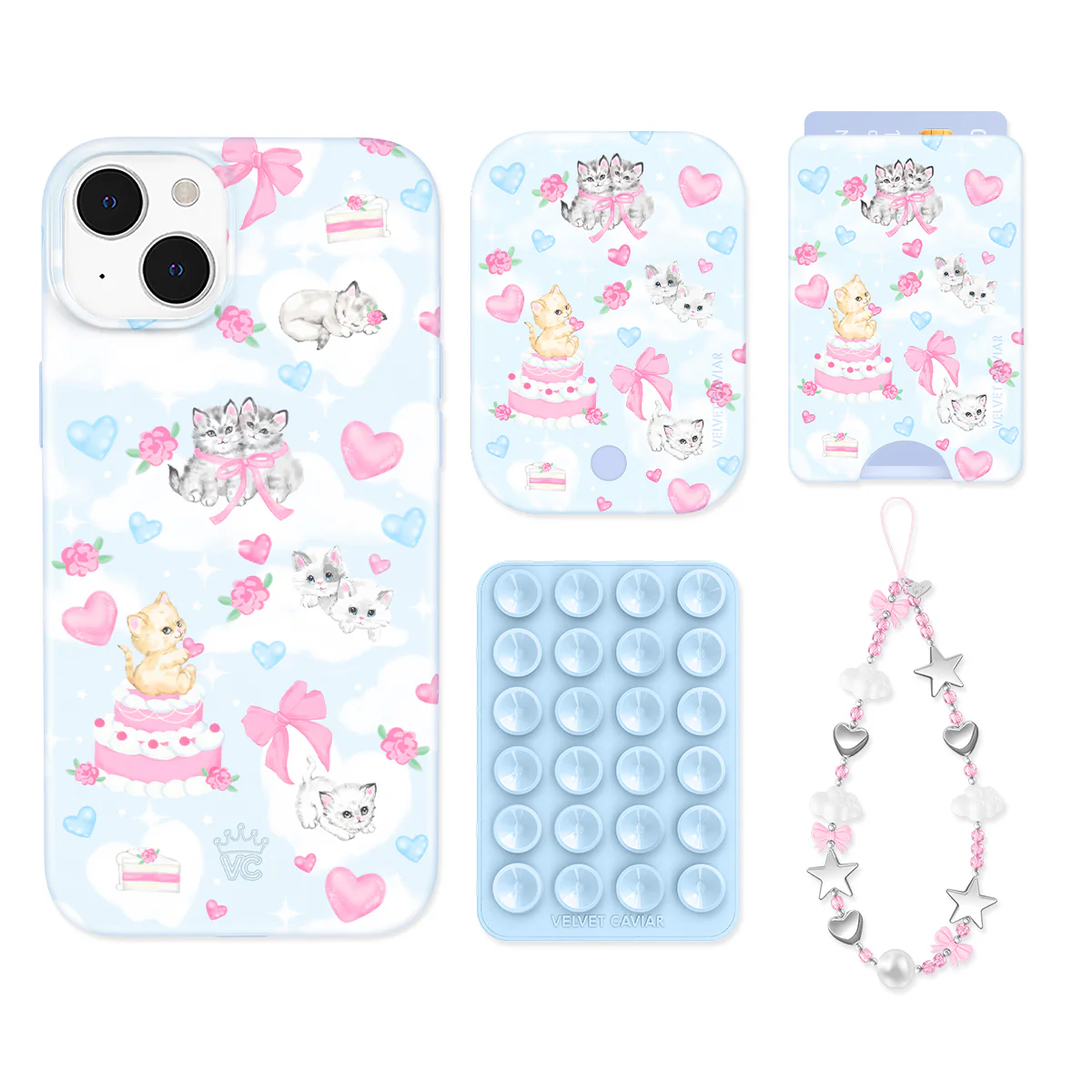 Kitten Kisses iPhone Bundle Set - Wallet - Image 12