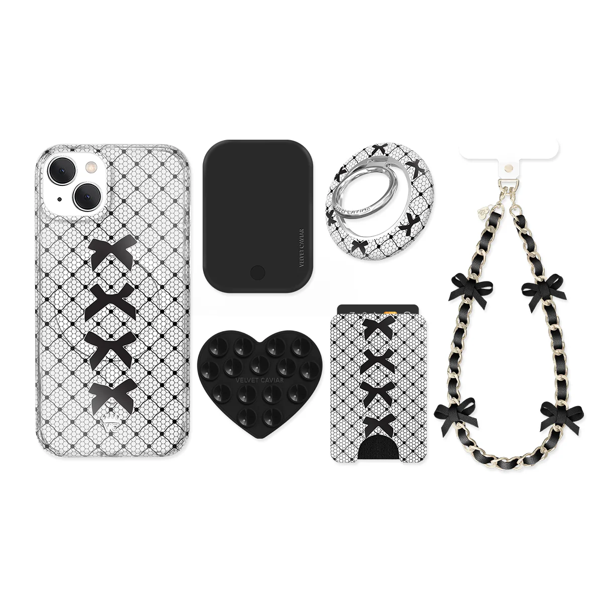 Lacy Black Bows iPhone Bundle Set - Image 5