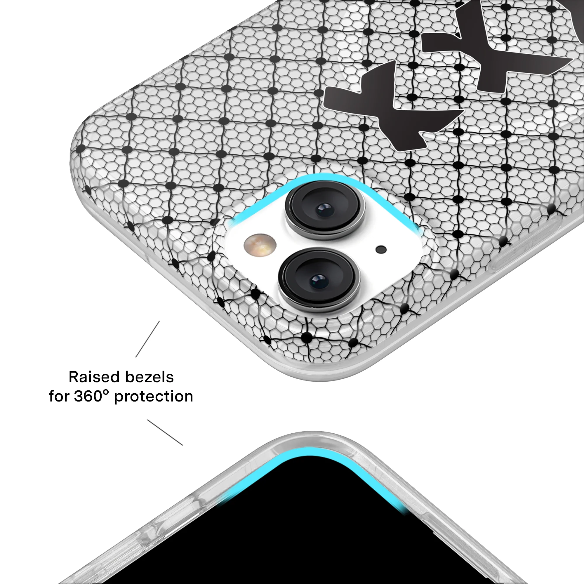 Lacy Black Bows iPhone Case - Image 53