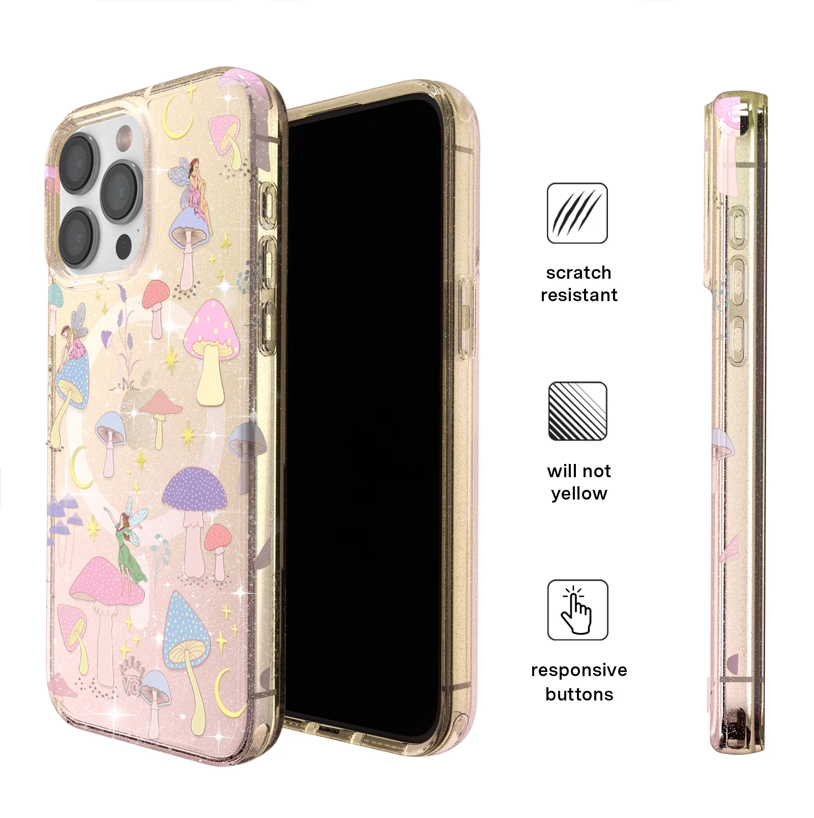 Enchanted Mushrooms iPhone Case - Image 6