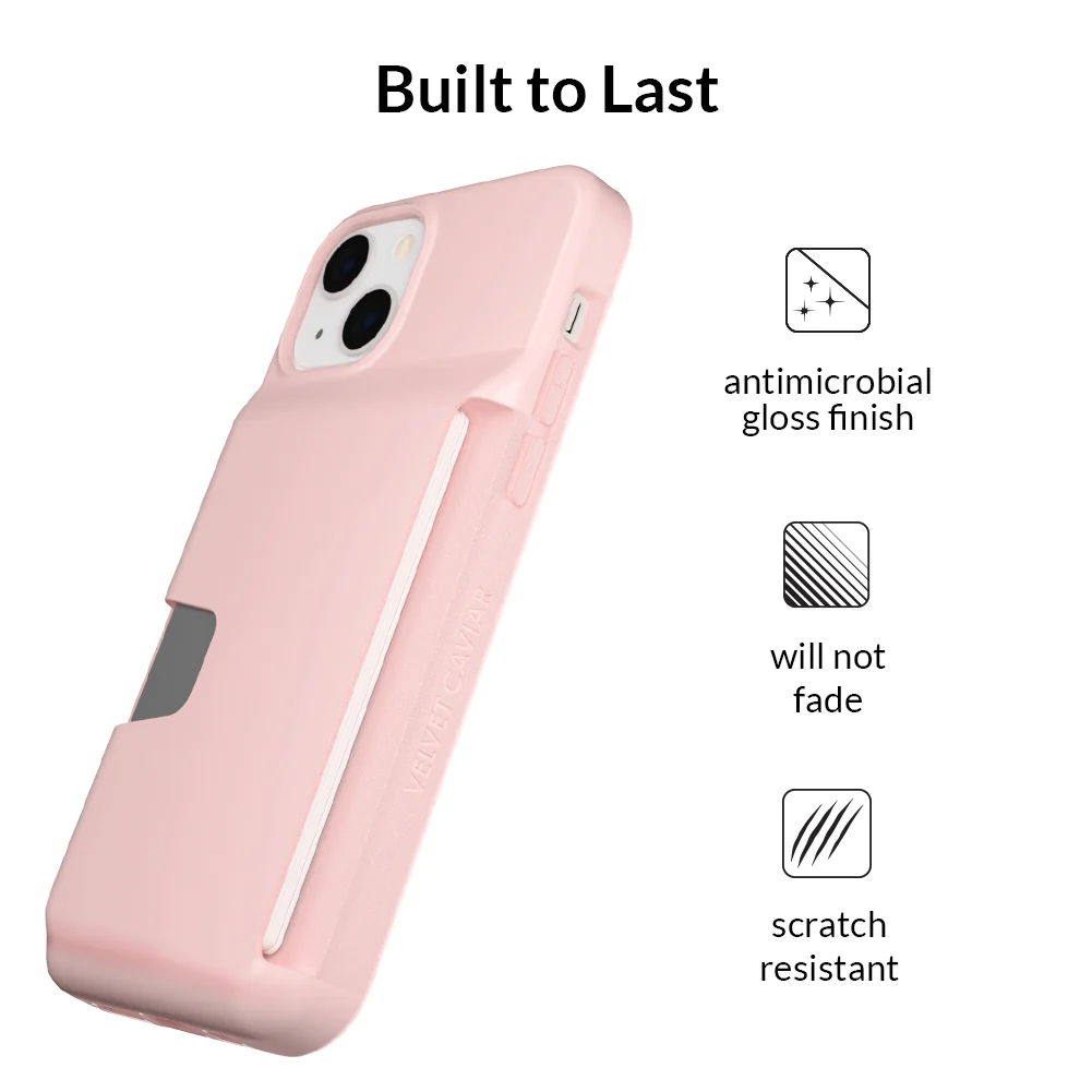 Light Pink iPhone Wallet Case - Image 112
