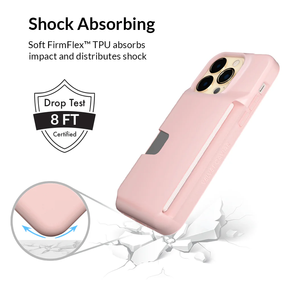 Light Pink iPhone Wallet Case - Image 126