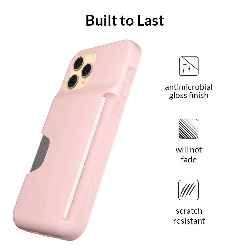 Light Pink iPhone Wallet Case - Image 40