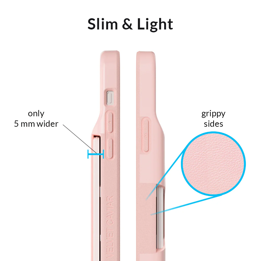 Light Pink iPhone Wallet Case - Image 53