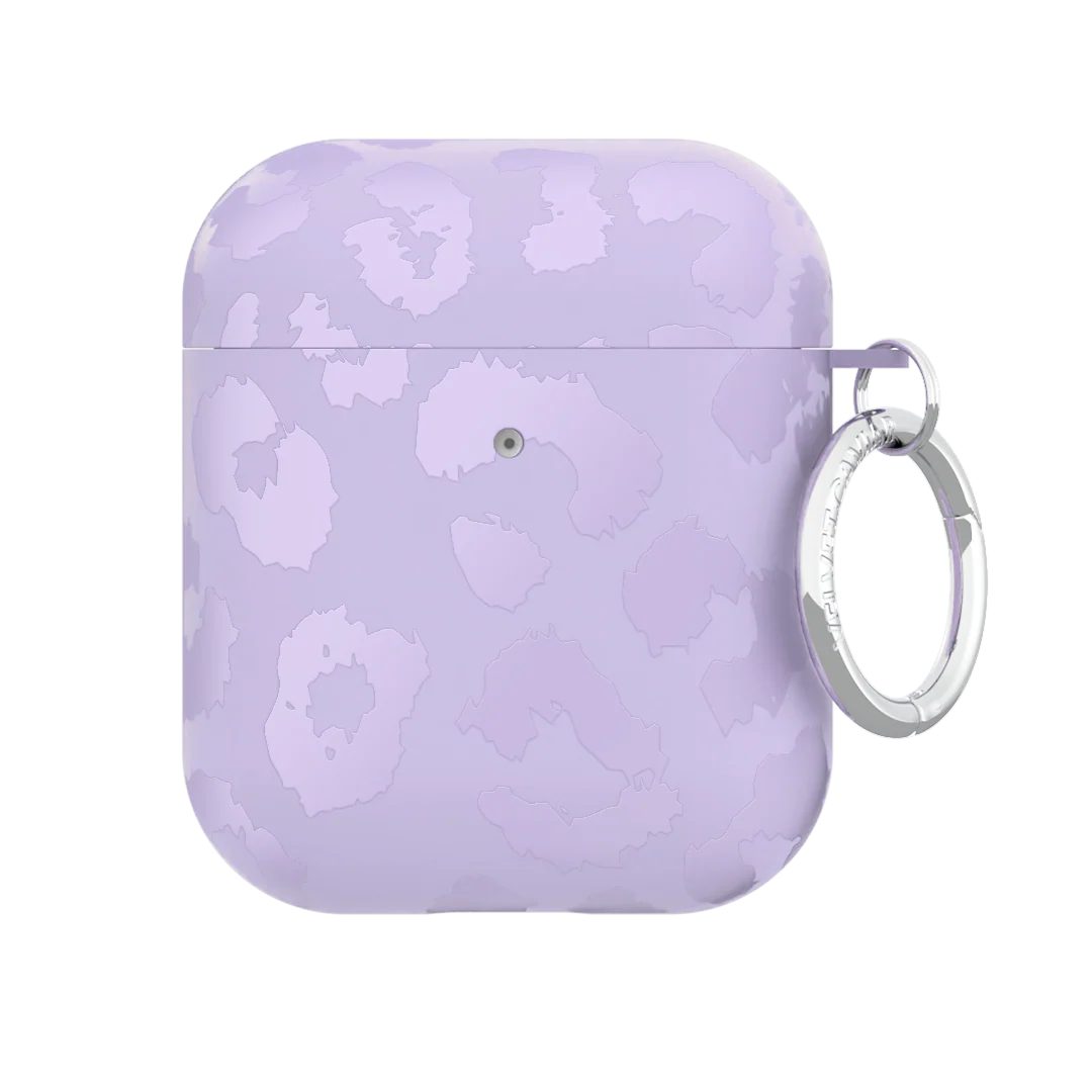 Lilac Leopard AirPod Case