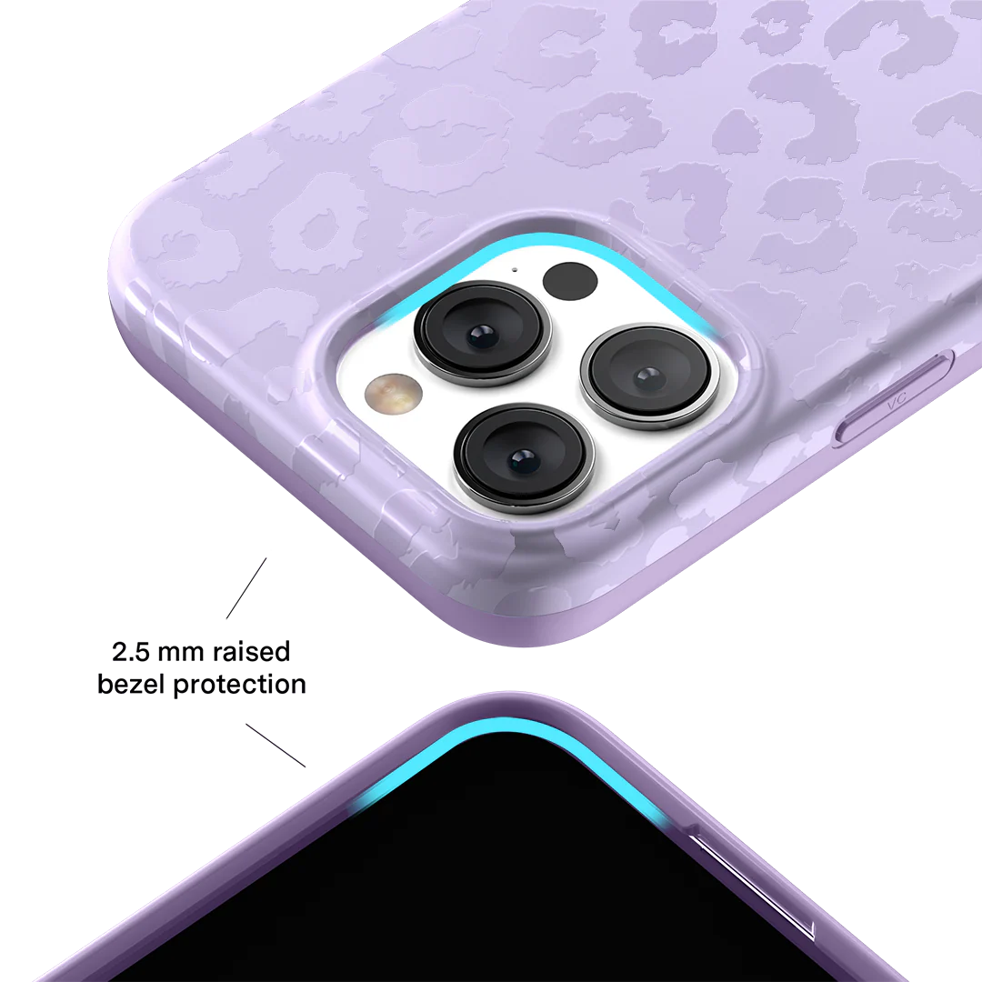 Lilac Leopard iPhone Case - Image 33