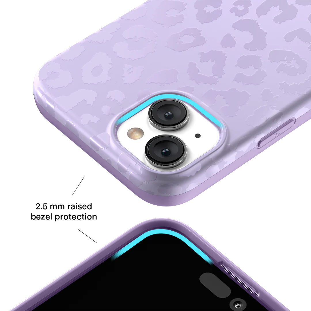 Lilac Leopard iPhone Case - Image 45