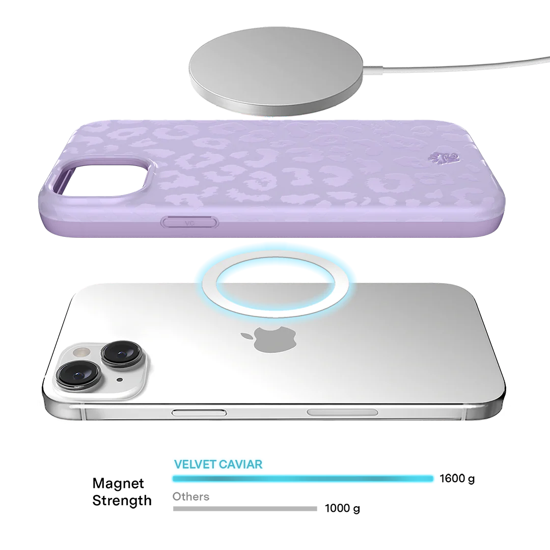 Lilac Leopard iPhone Case - Image 46