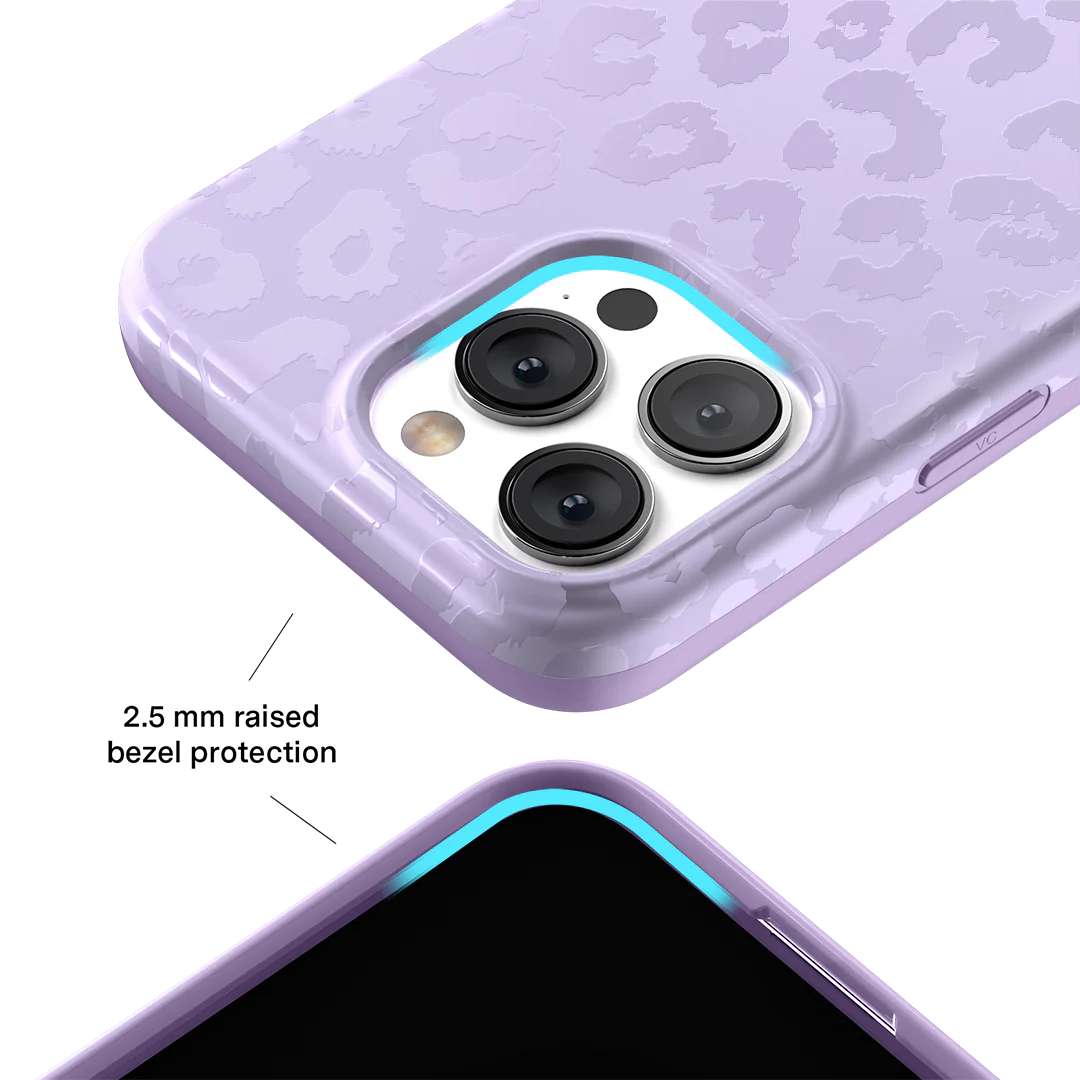 Lilac Leopard iPhone Case - Image 9