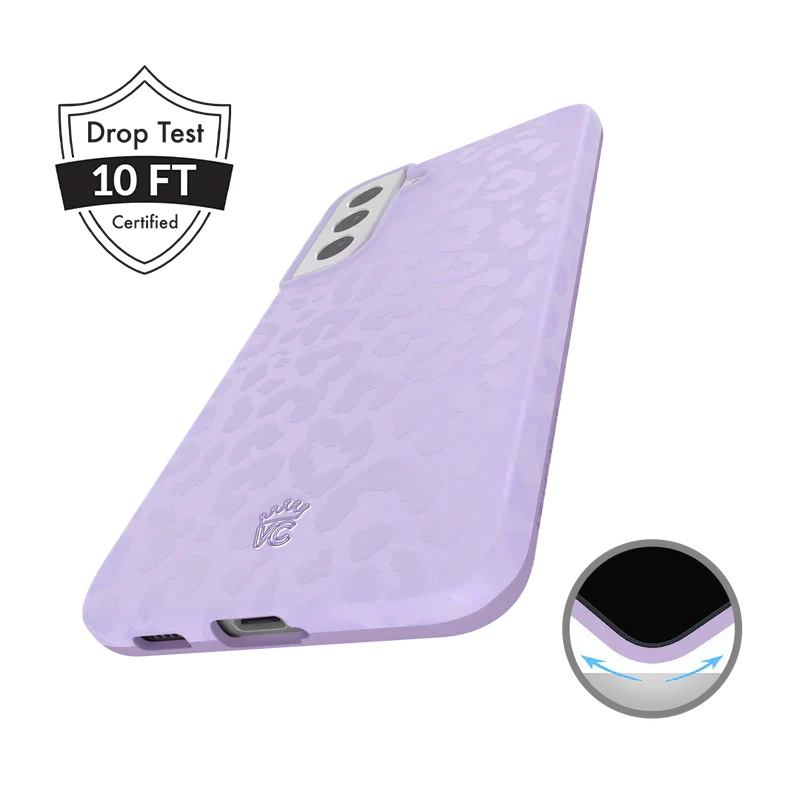 Lilac Leopard Samsung Case - Image 51