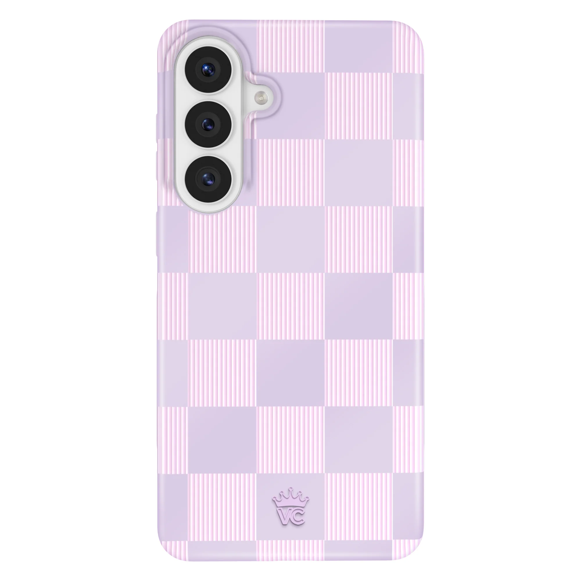 Lilac Vibe Checkered Samsung Case - Image 66