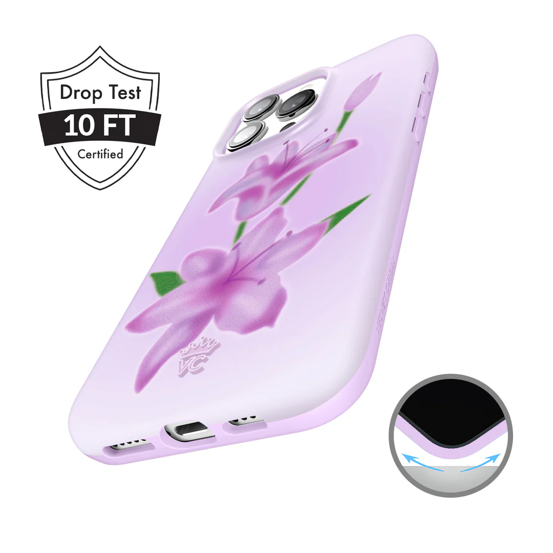 Love Spell Lily Floral iPhone Case - Image 9
