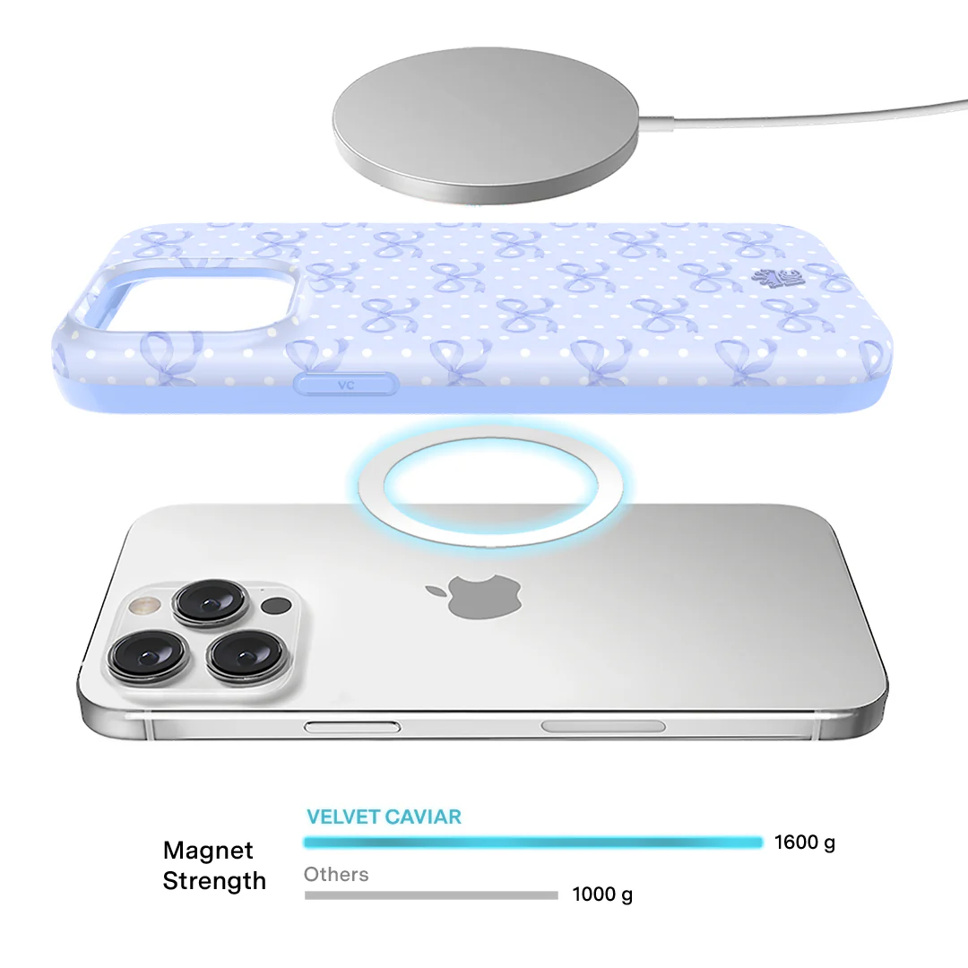 Lovely Blue Bows iPhone Case - Image 28