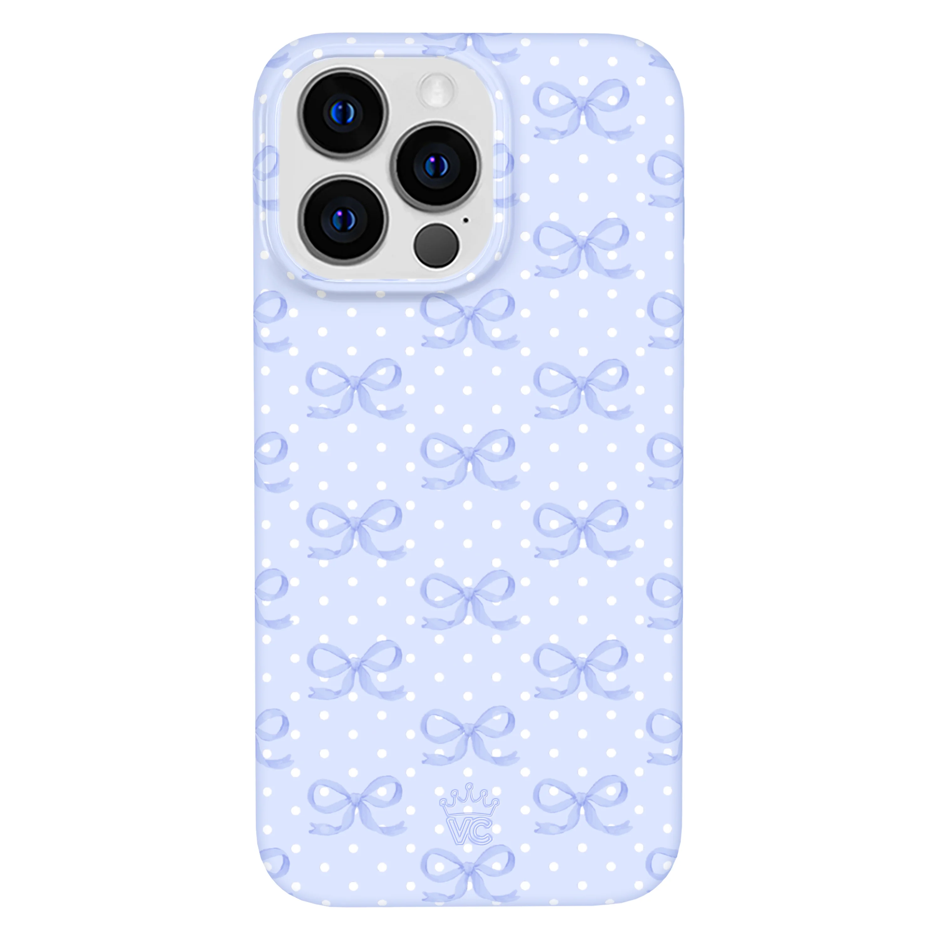 Lovely Blue Bows iPhone Case - Image 66