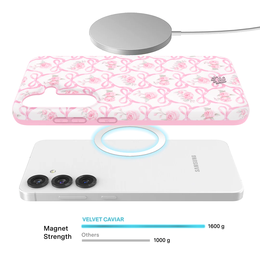 Lovely Pink Bows Samsung Case - Image 3