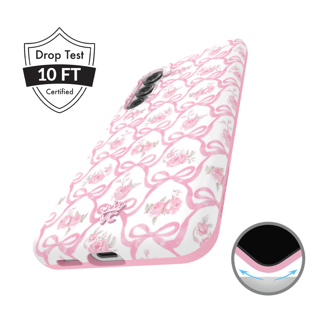 Lovely Pink Bows Samsung Case - Image 4