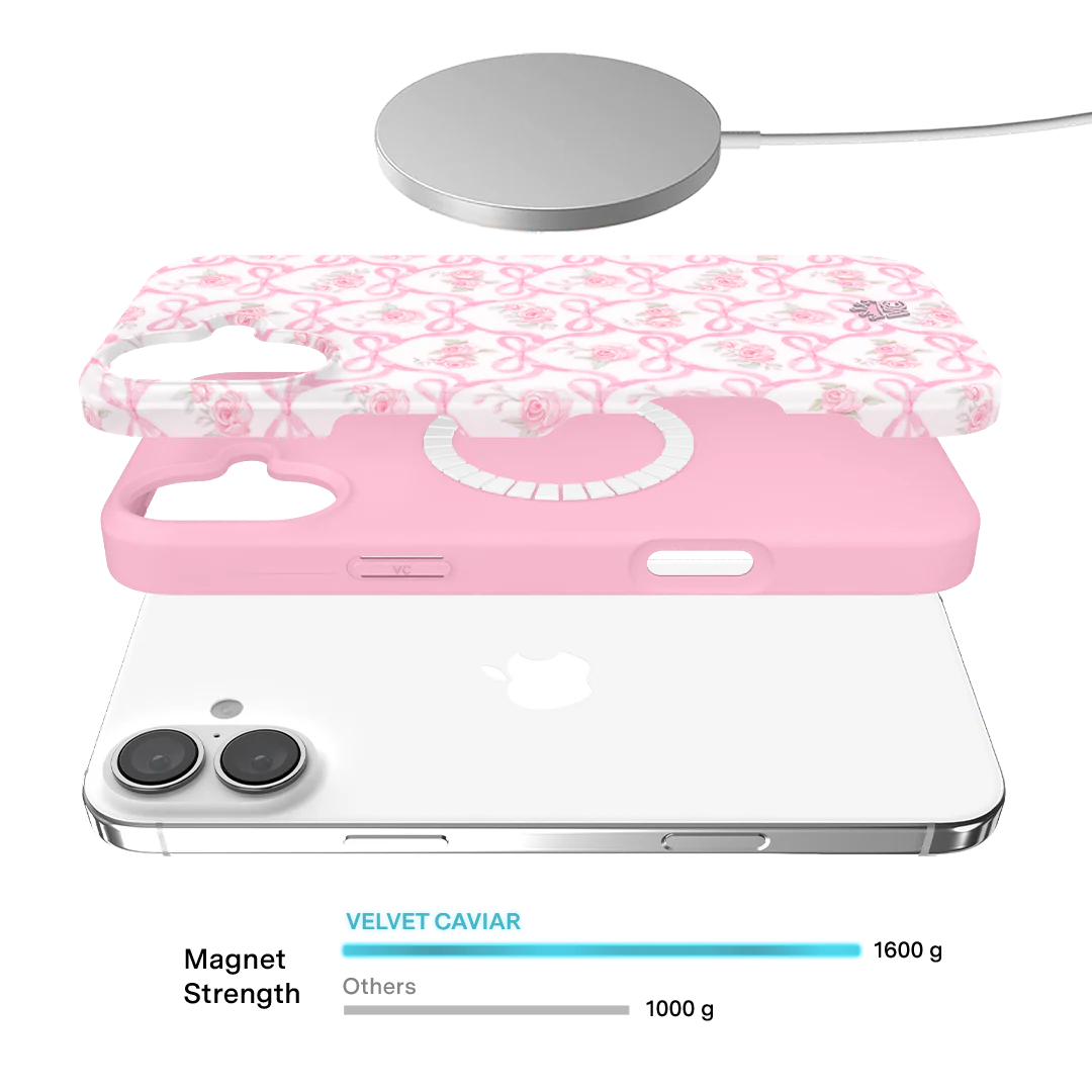 Lovely Pink Bows iPhone Case - Image 3
