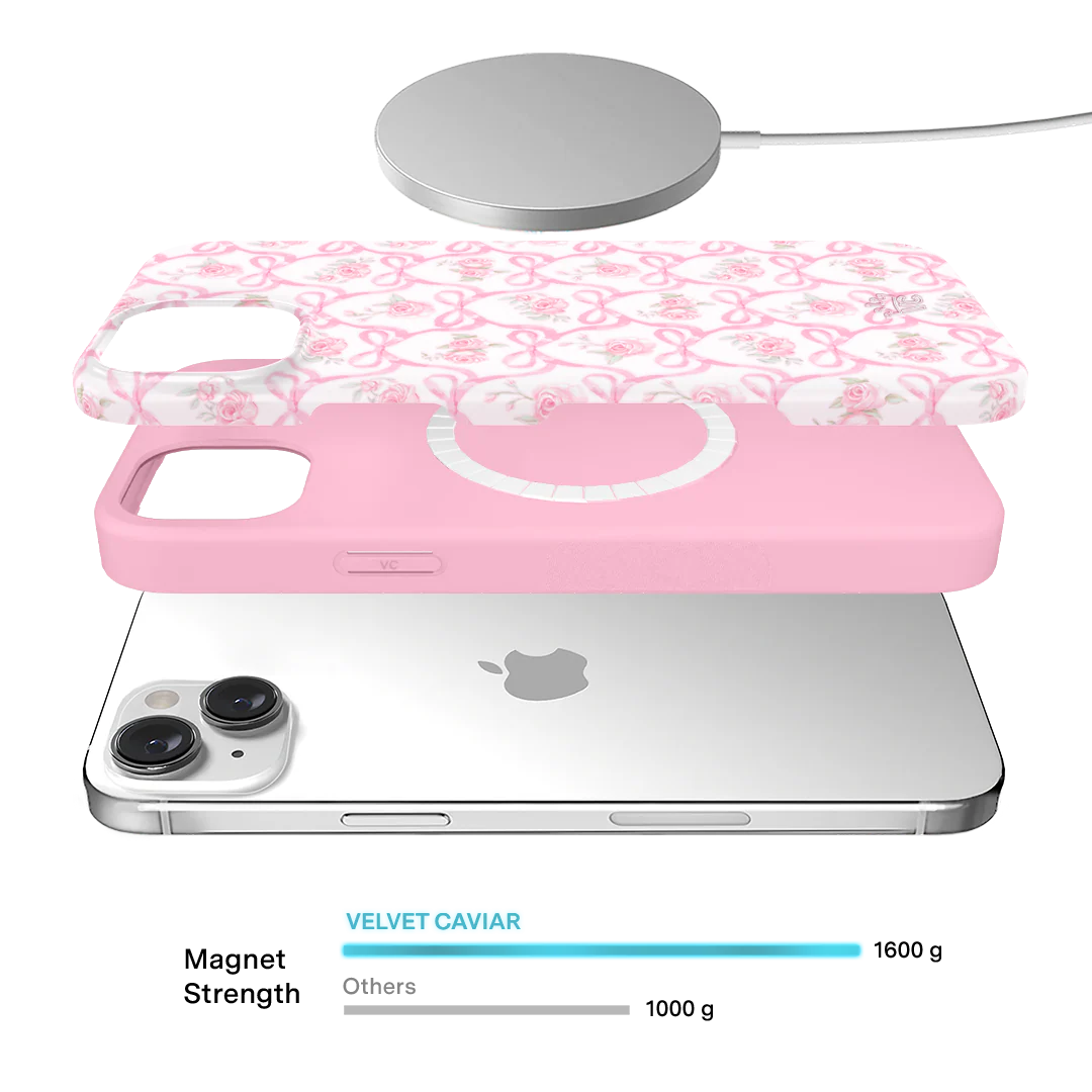 Lovely Pink Bows iPhone Case - Image 43